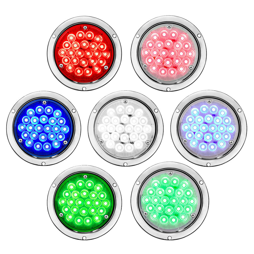 4" Sleeper Light with Chrome Housing