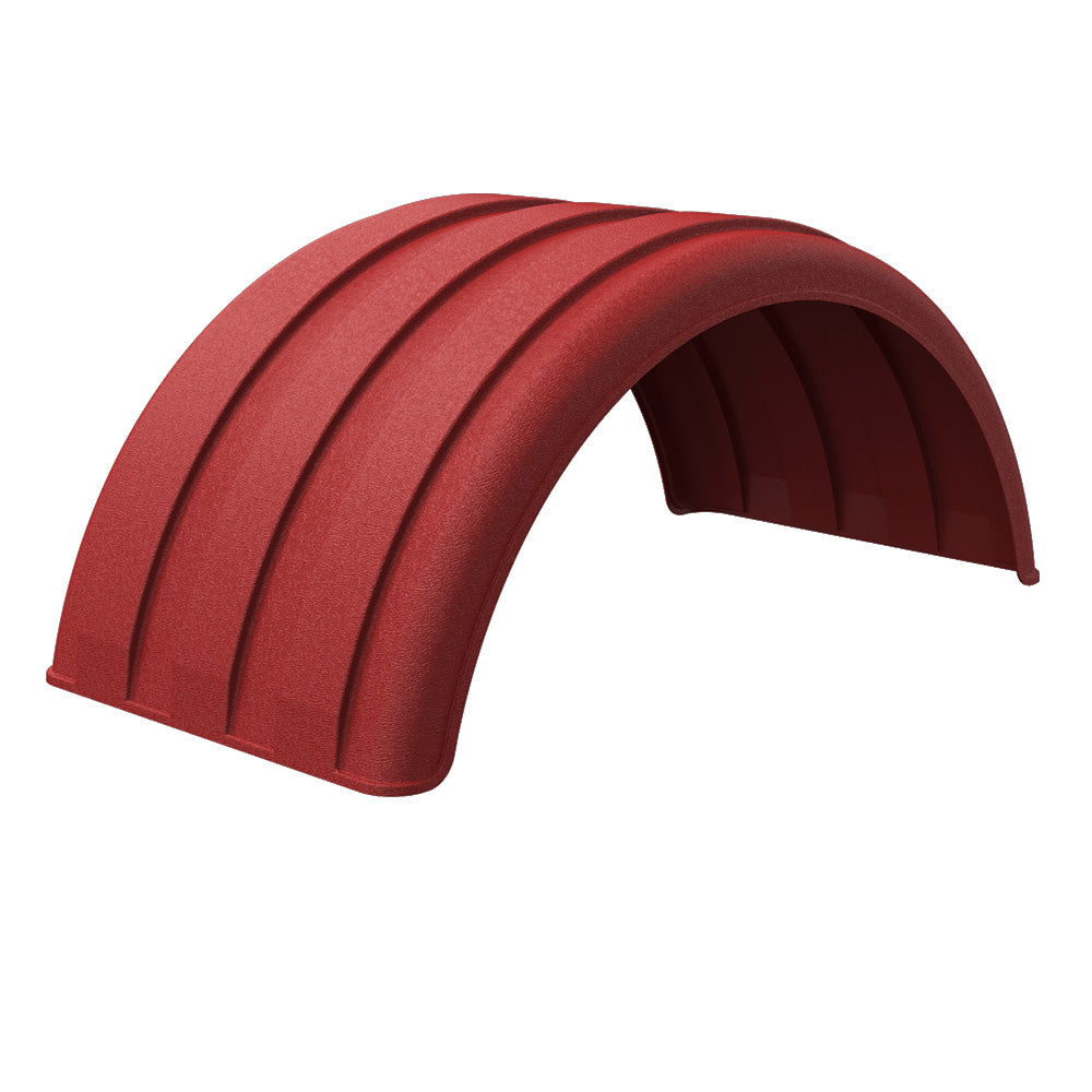 MIN1900 Single Axle 44"L Poly Fender for 19.5" Dual Tires