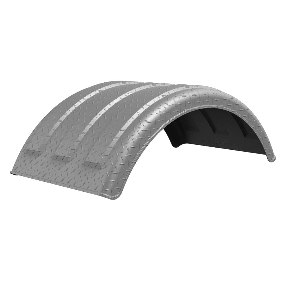 MIN150 Diamond Pattern Poly 45"L Single Axle Fender