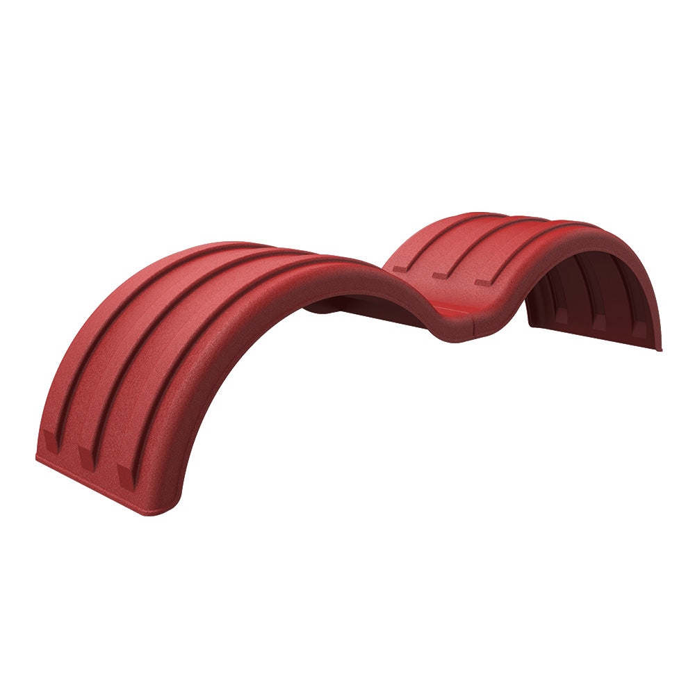 106" Colored Poly Double Deuce MIN1354 Full Tandem Fender with 53" Spread