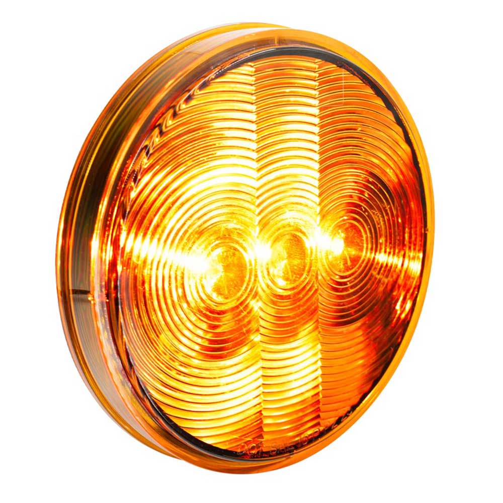 4" Round Turn Signal 3 LED Light
