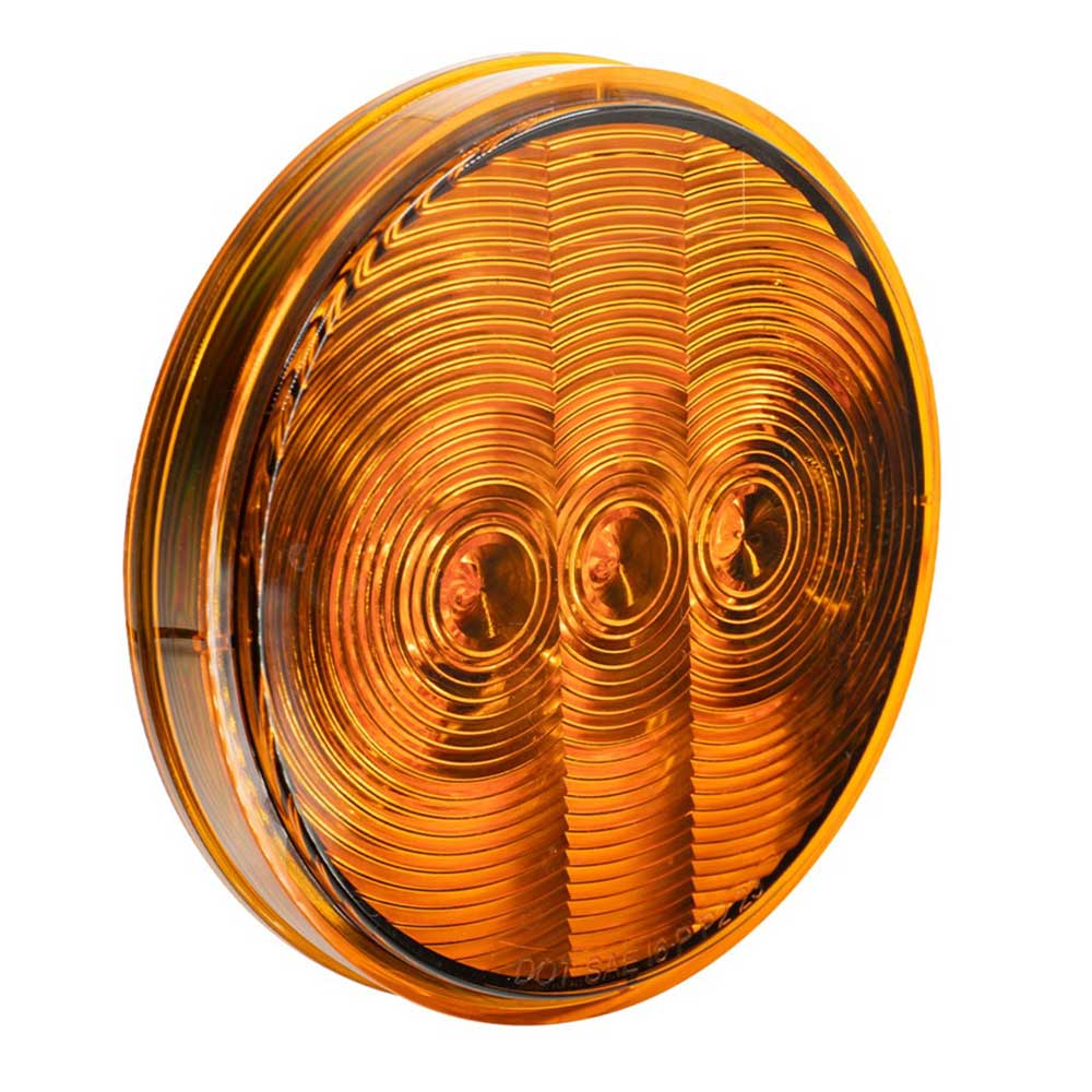 4" Round Turn Signal 3 LED Light