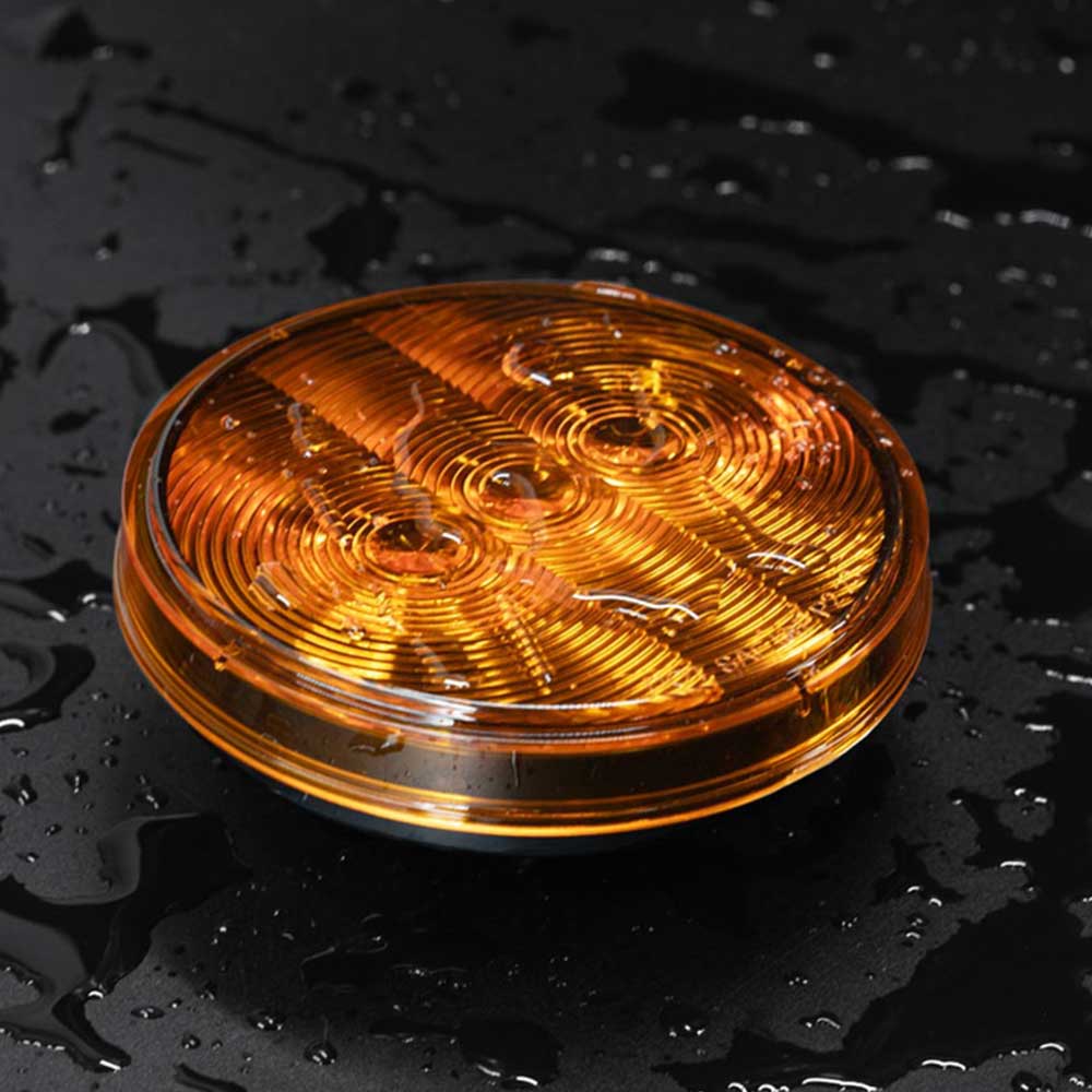 4" Round Turn Signal 3 LED Light