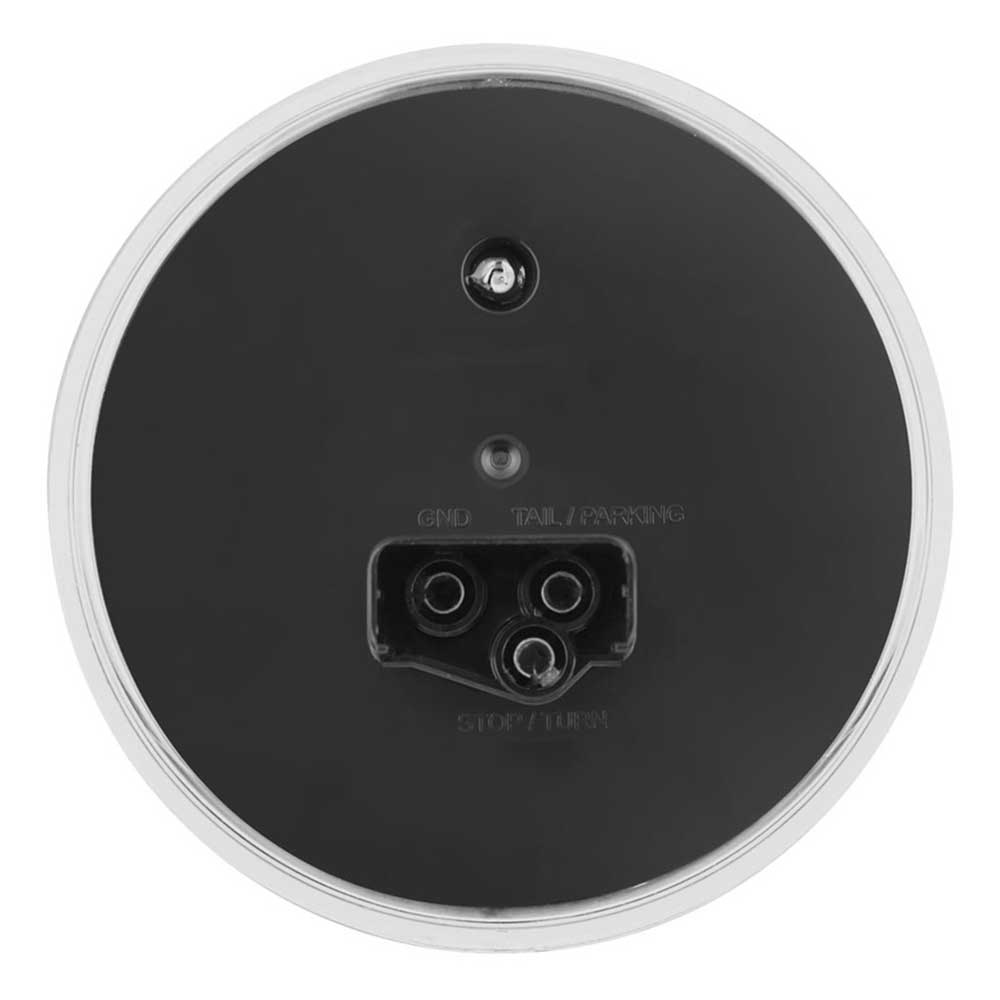 4" Round White Back Up 6 LED Light