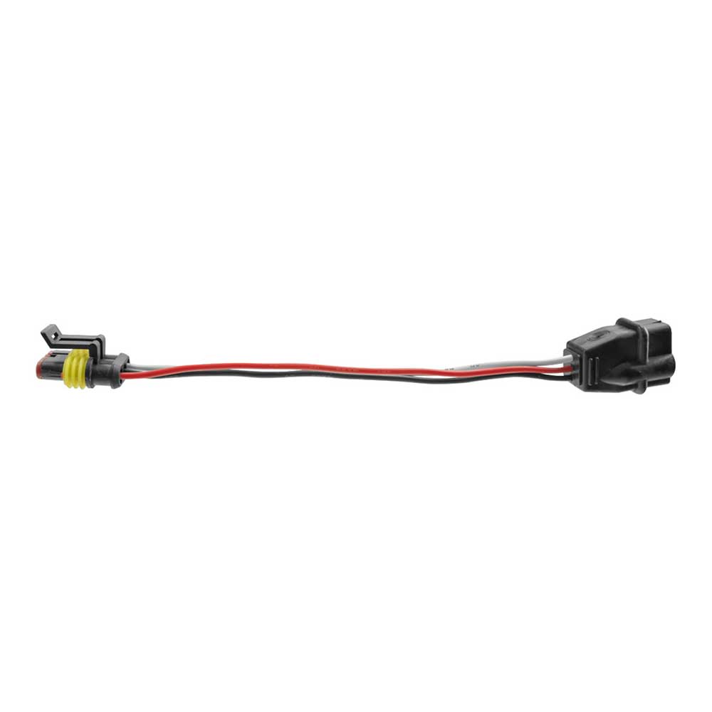 3-Pin to 3-Prong Light Adaptor 6"L Pigtail - 10 Pack