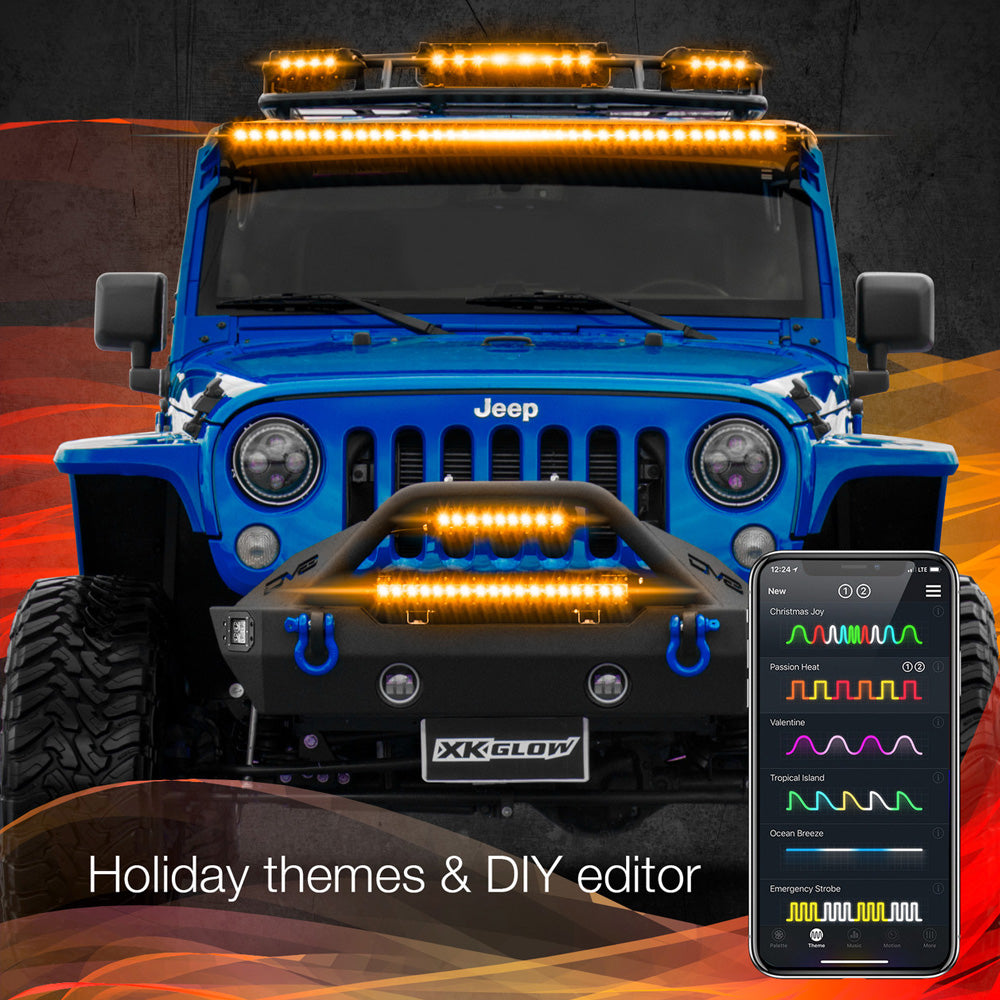 Multi-Color RGBW 14" LED Light Bar