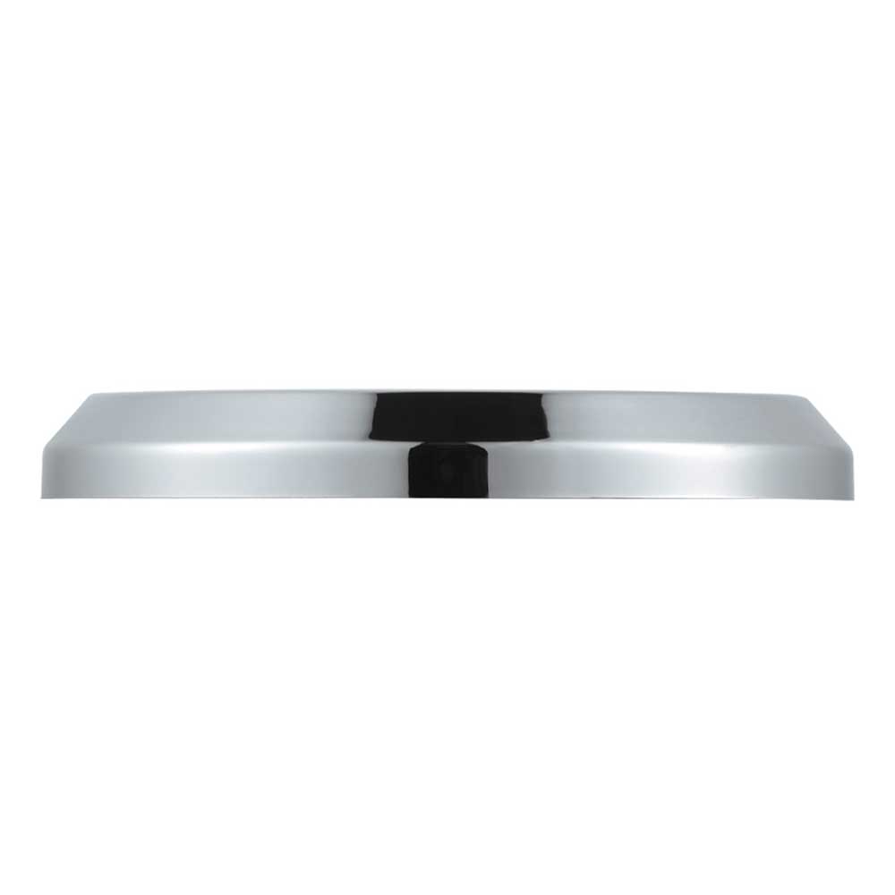 2" Chrome Plated Plastic Light Bezel with Stainless Steel Screws