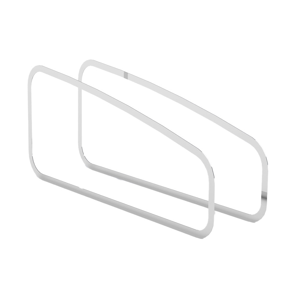 Stainless Steel Sleeper Window Trim for 2012+ Kenworth T680