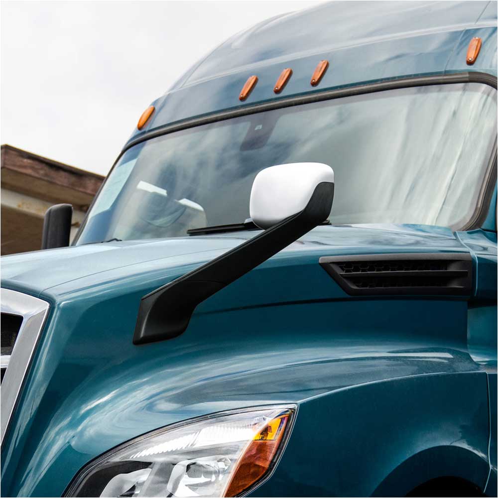 Freightliner Cascadia 2018+ Chrome Hood Mirror Cover
