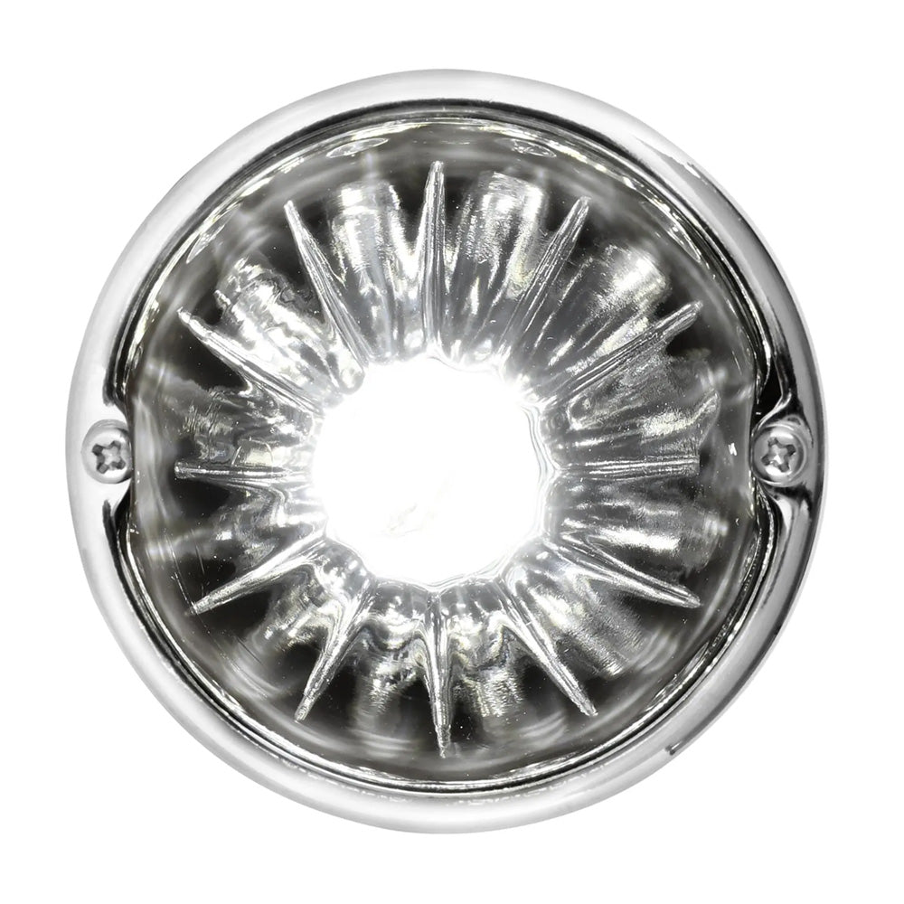 1156 Smoke Regular Watermelon Lens Polished Stainless Steel Base Light Kit