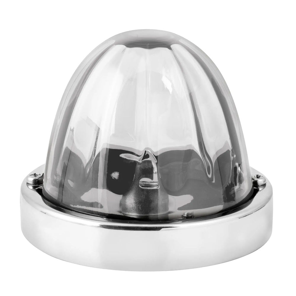 1157 Regular Watermelon Lens Polished Stainless Steel Base Light Kit