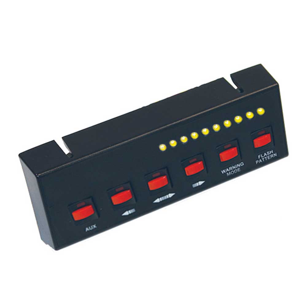 Six Switch Panel for Warning Lights