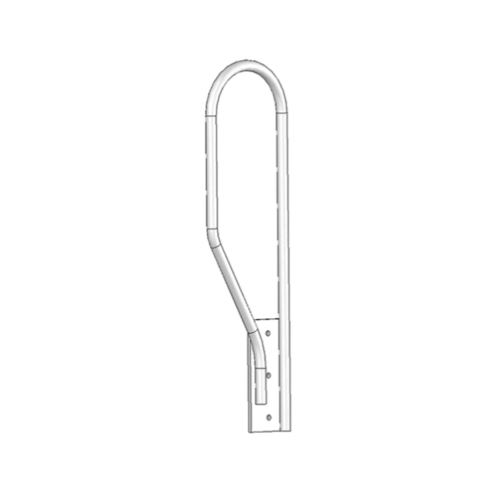 24" Right Side Fixed Saddle Box Handle