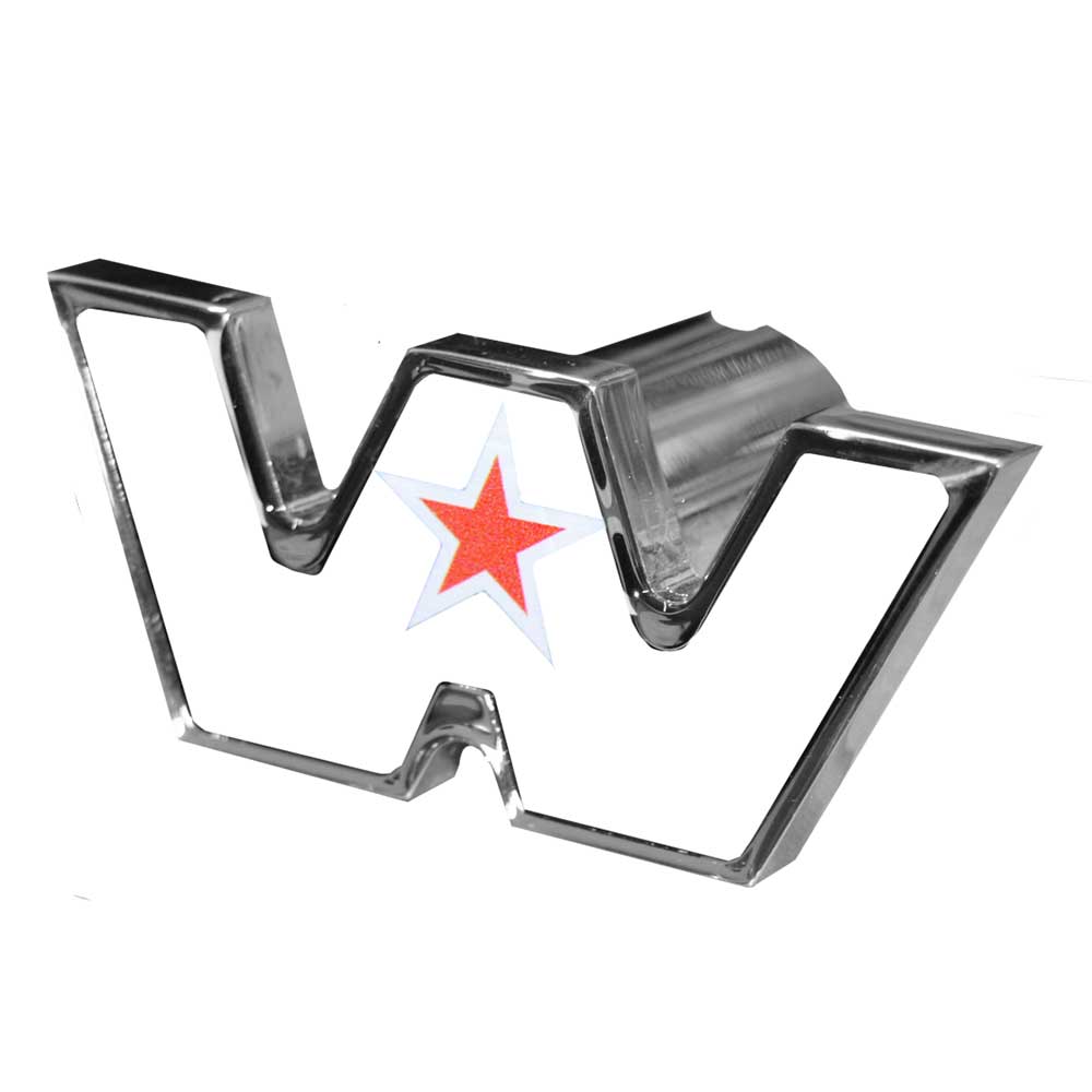 Western Star with W Logo Brake Knobs
