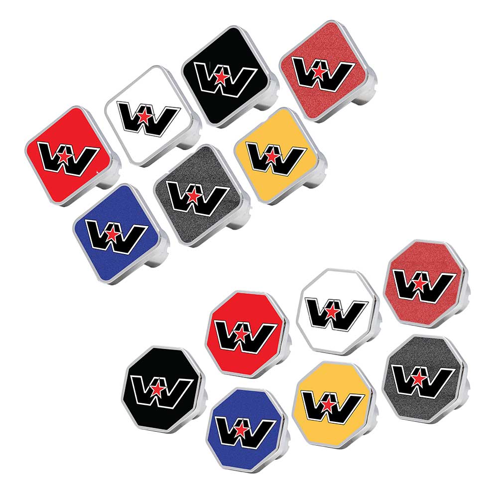 Western Star with W Logo Tractor & Trailer Air Brake Knobs