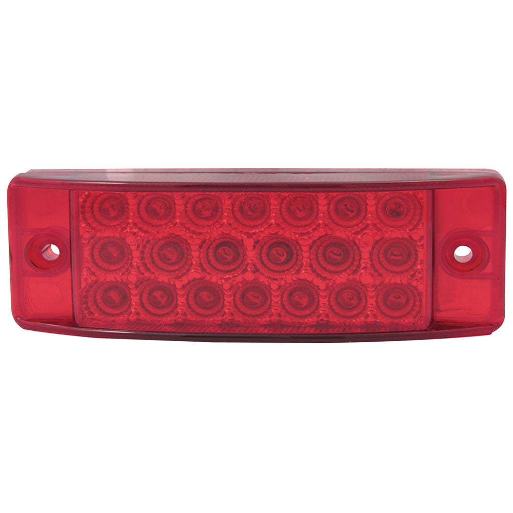6" x 2" 20 LED Trailer Marker Light