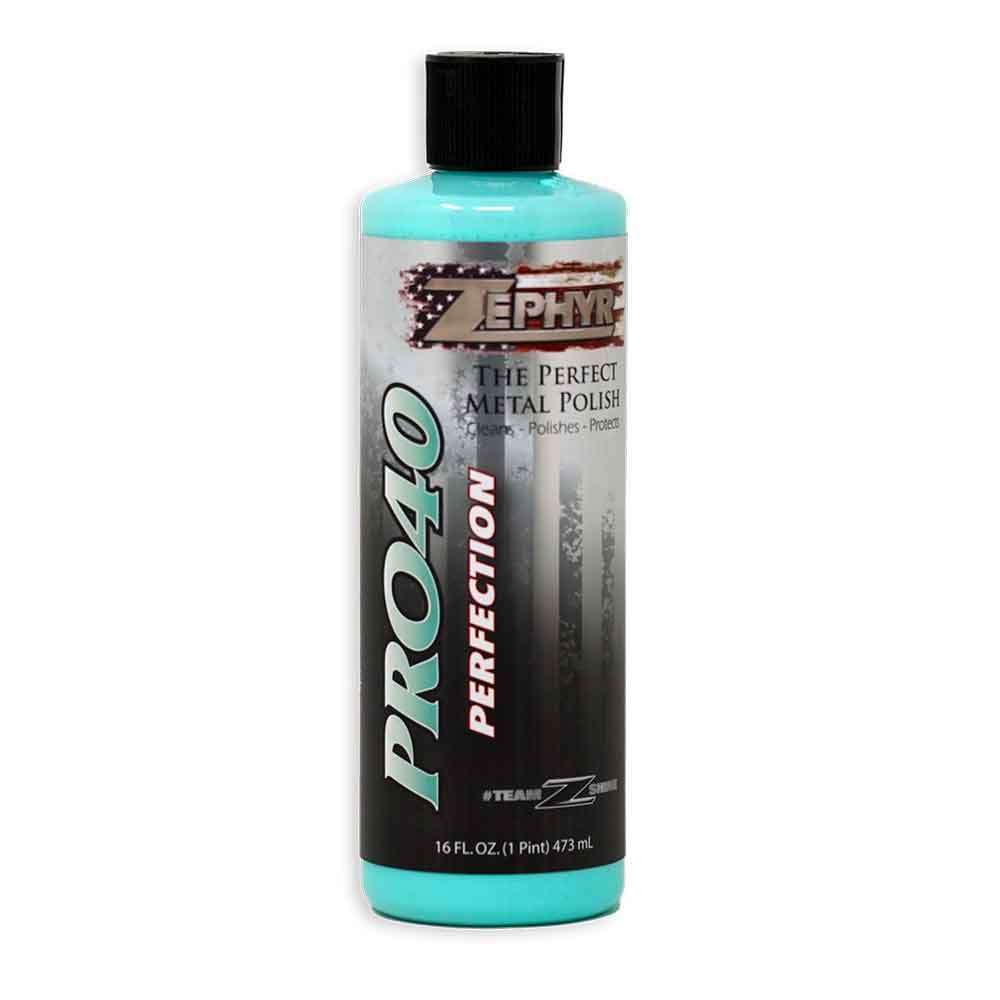 Zephyr PRO 40 Perfection Metal Polish 16 oz.