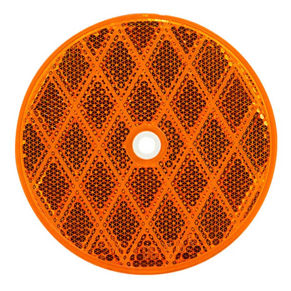3-3/16" Round Center Bolt Reflector - 10 Pack