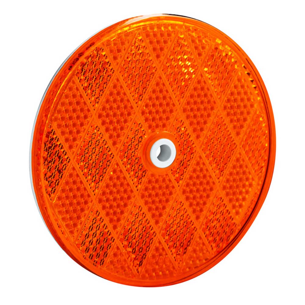 3-3/16" Round Center Bolt Reflector - 10 Pack