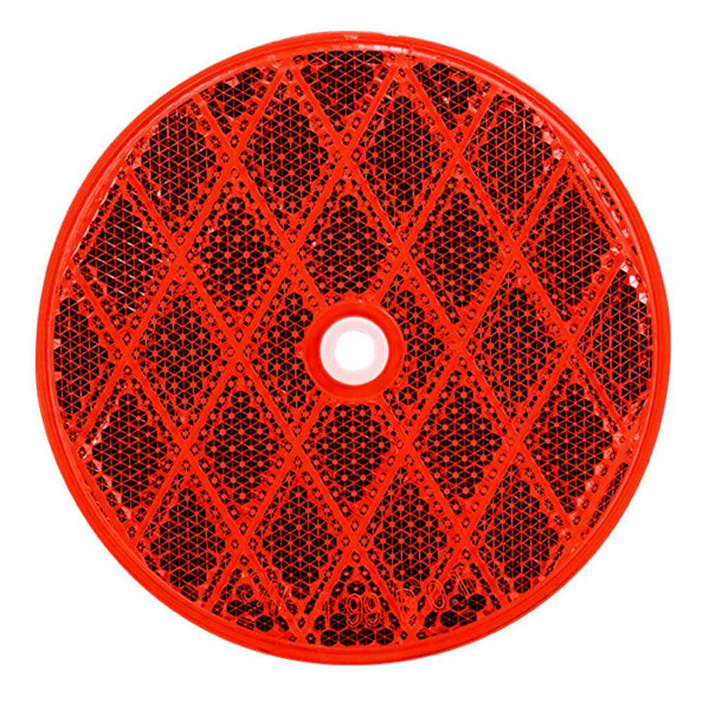 3-3/16" Round Center Bolt Reflector - 10 Pack