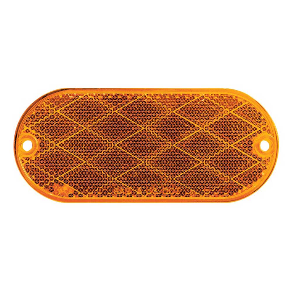 4" x 2" Oval Quick Mount Reflector - 20PK
