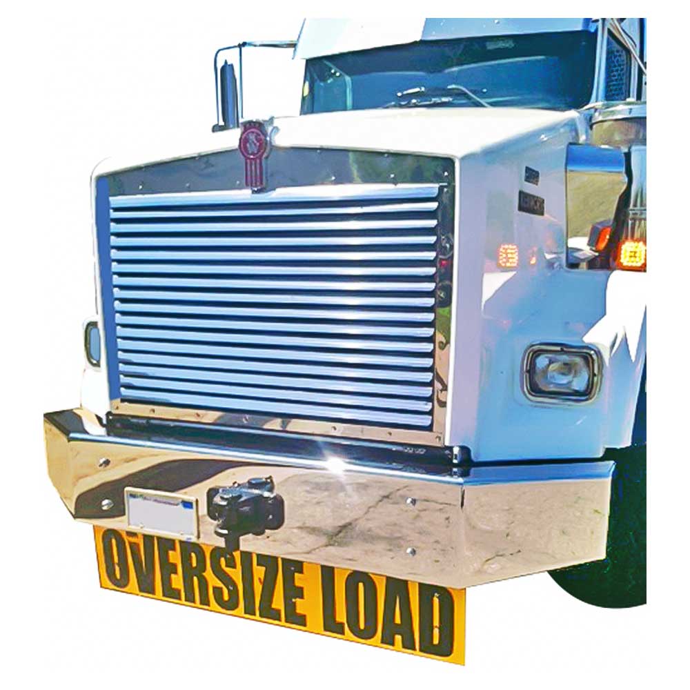 Grill SS Insert with 16 Louvers 1987 - 2015 Kenworth T800 Wide Hood