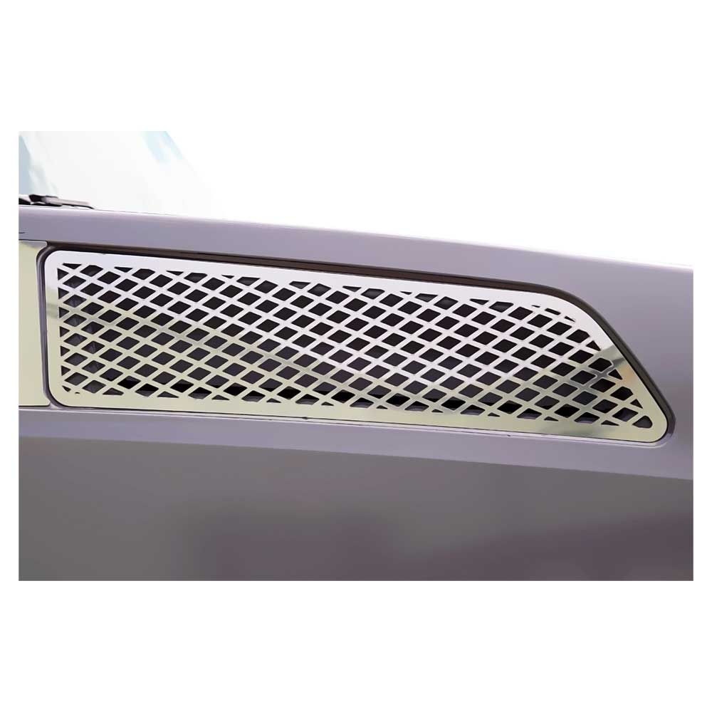 Kenworth T880 2014-24 Stainless Steel Hood Vent Mesh