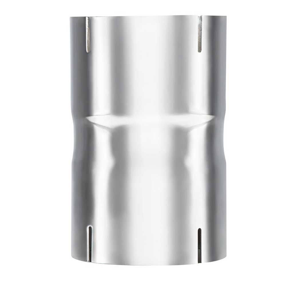 6"ID x 8"L Chrome Straight Exhaust Connector