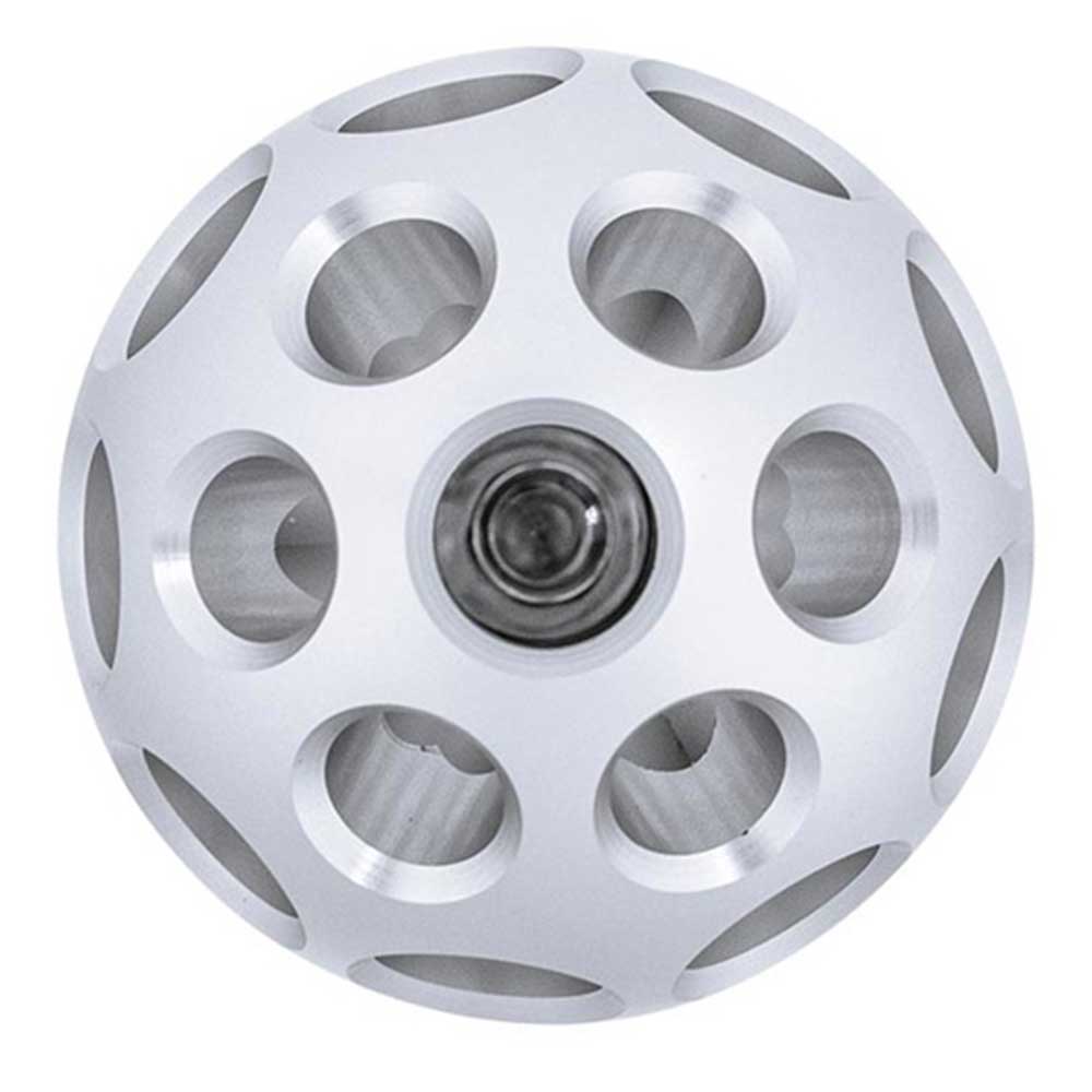 Phoenix Style Ball Chrome Gearshift Knob with LED 9/10 Speed Adapter - Thread On