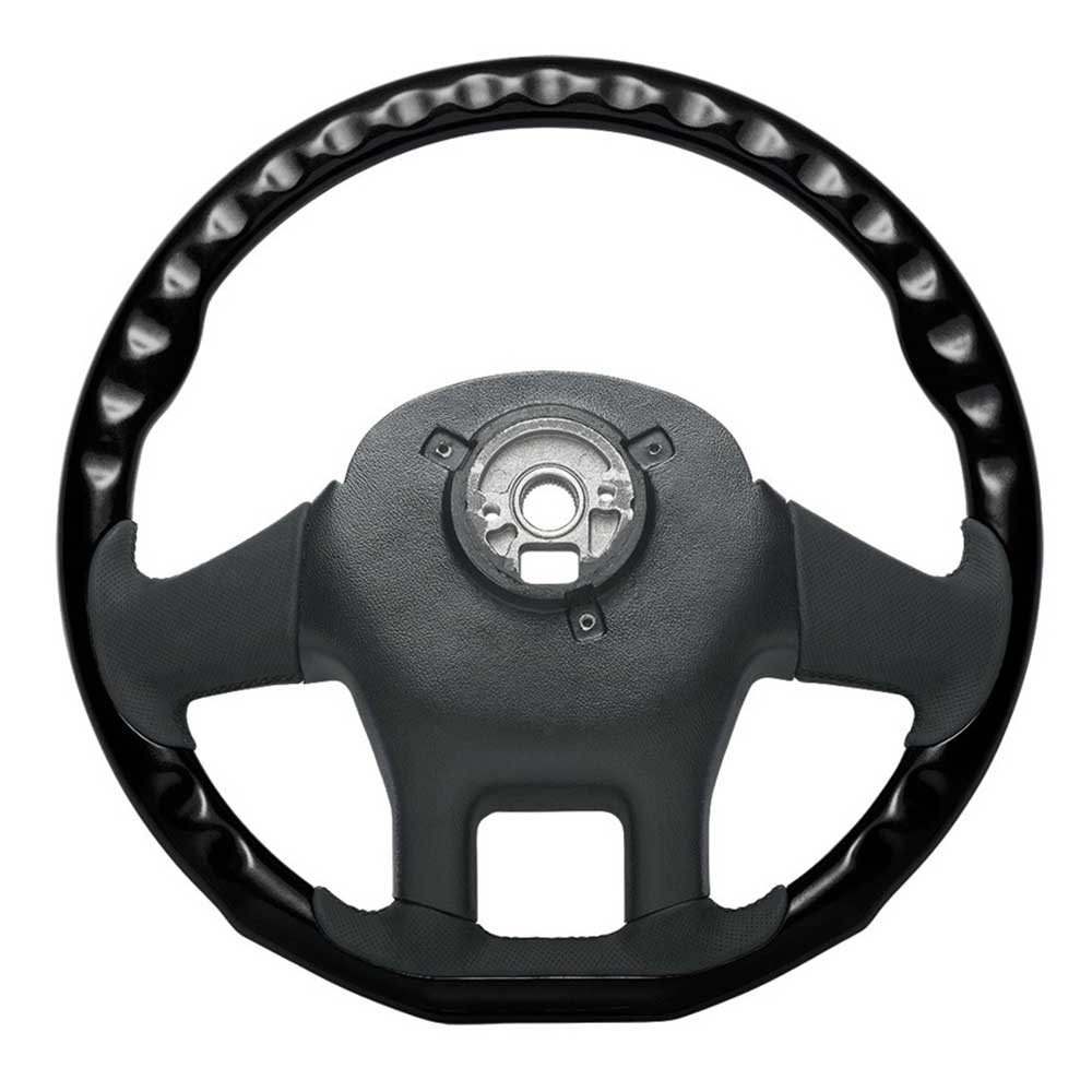 18" YourGrip Wood Candy Color Steering Wheel for 2012-2021 Peterbilt 579, 2013-2021 Kenworth T680