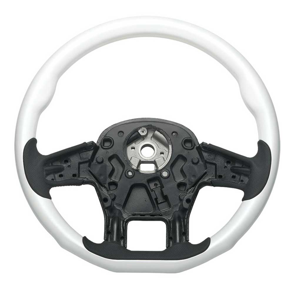 18" YourGrip Wood Candy Color Steering Wheel for 2012-2021 Peterbilt 579, 2013-2021 Kenworth T680