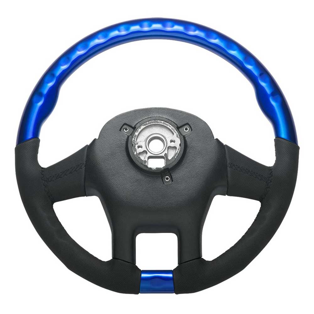 18" YourGrip Wood and Leather Steering Wheel for PB 579, KW T680