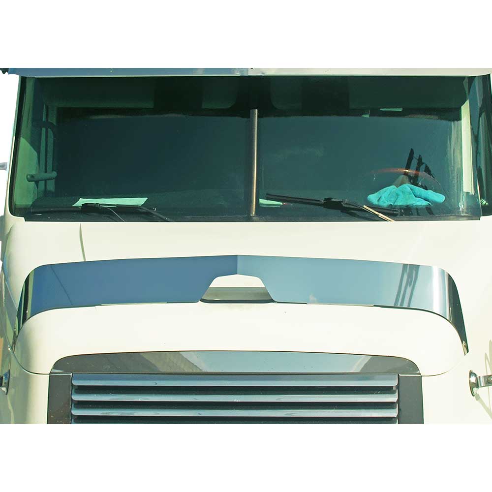 Freightliner Century 6" Stainless Steel Bug Shield