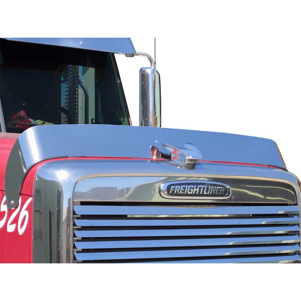 Freightliner Coronado 6" Stainless Steel Bug Shield