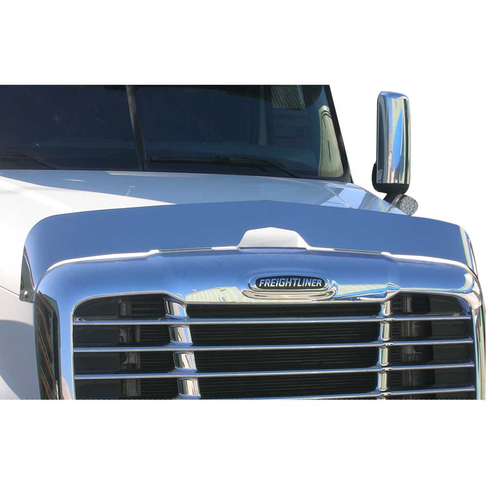 Freightliner Cascadia 6" Stainless Steel Bug Shield