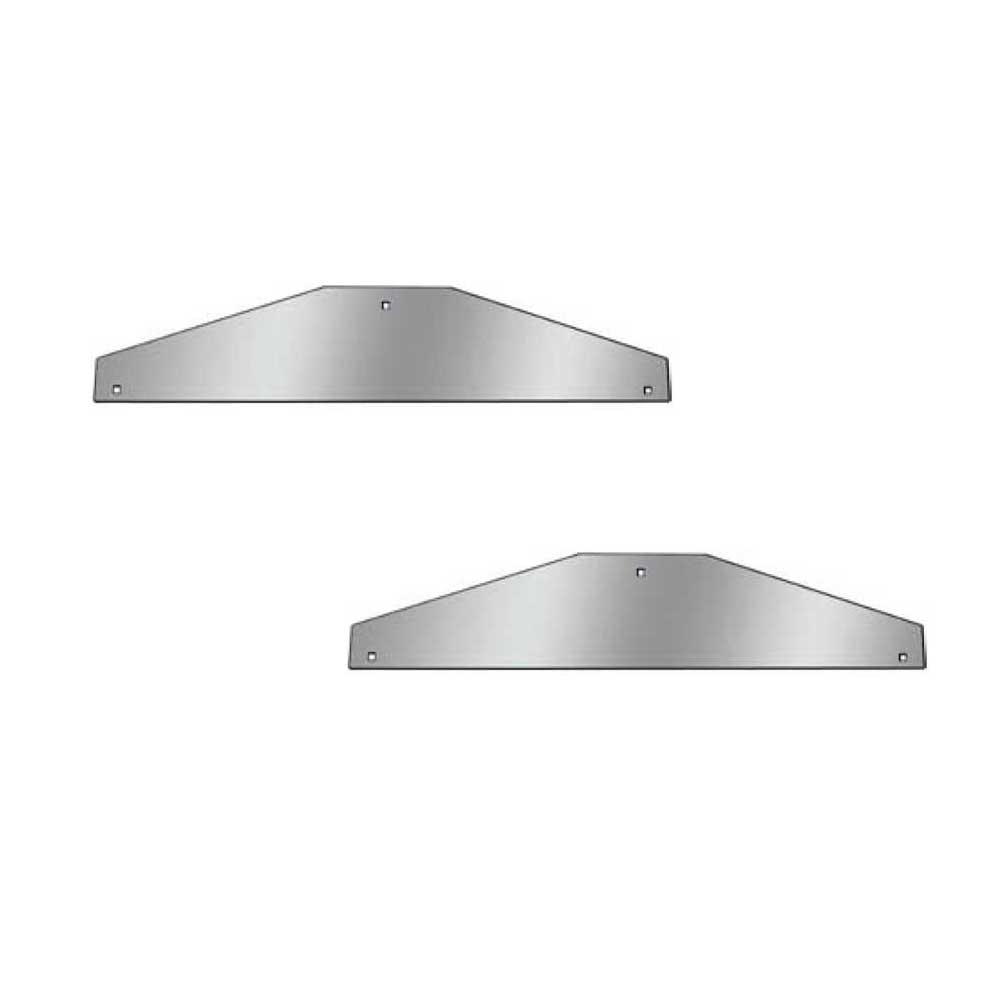 Stainless Steel 15" Front Mud Flap Weights (PR)