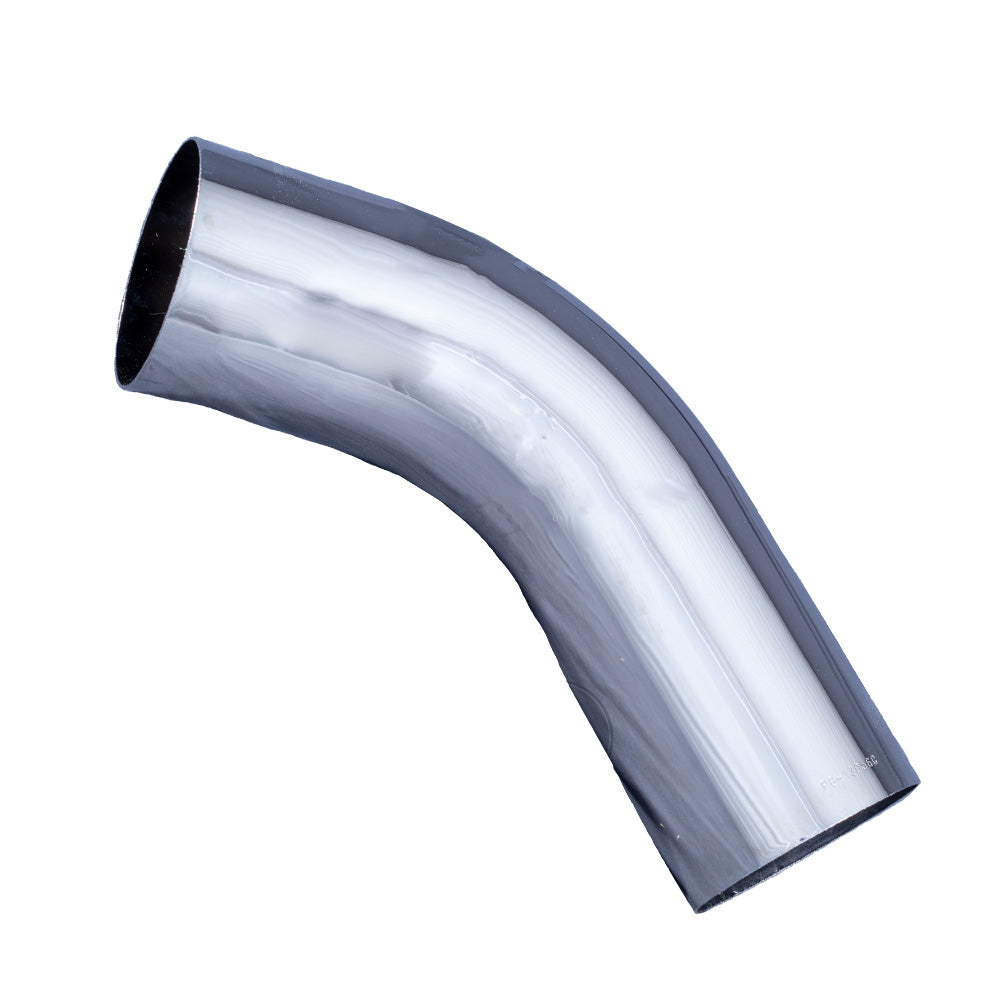 Peterbilt 5"OD/OD 56 Degree Chrome Elbow, OEM 14-13056