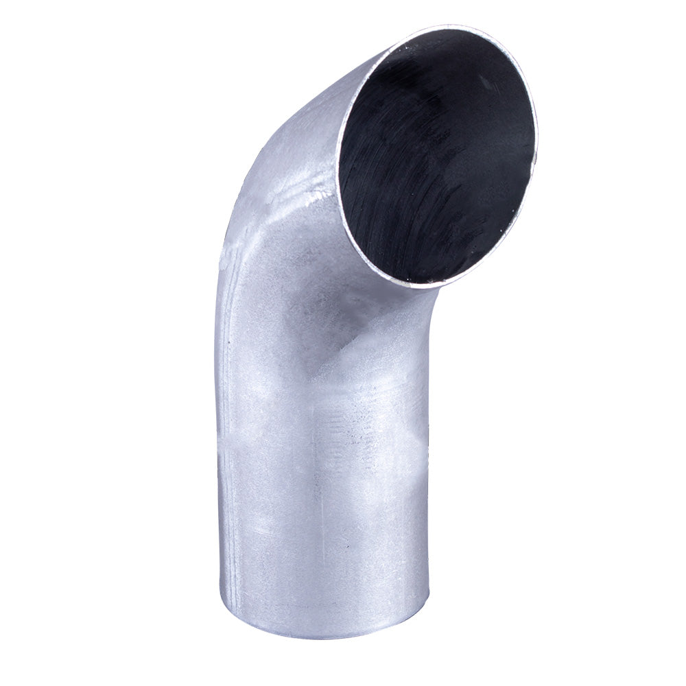 4"D x 12"L Curved Aluminized Top Stack
