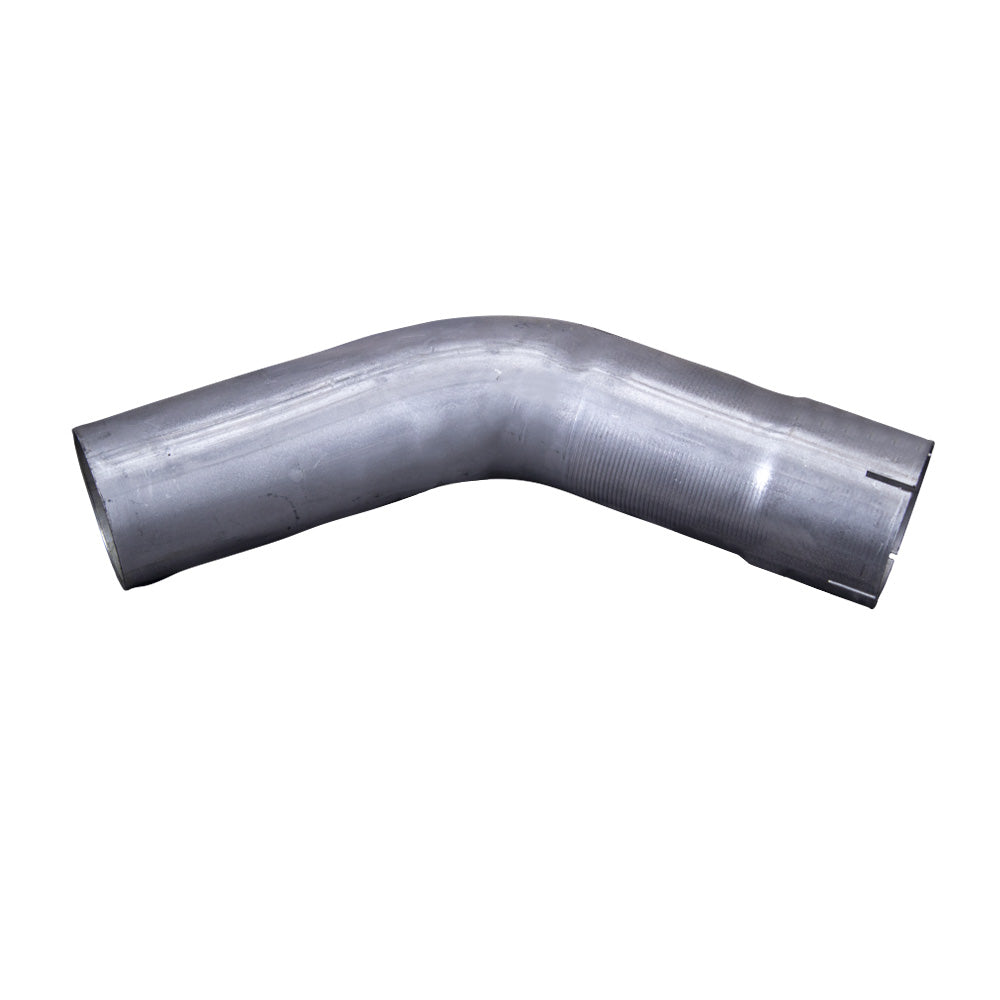 3-1/2"ID/OD x 9" 45 Degree Aluminized Elbow