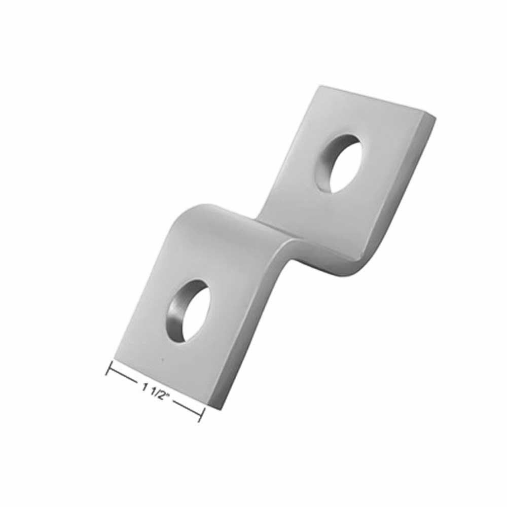 1-1/2" x 1" x 1-1/2" Heavy Duty Z Mounting Bracket