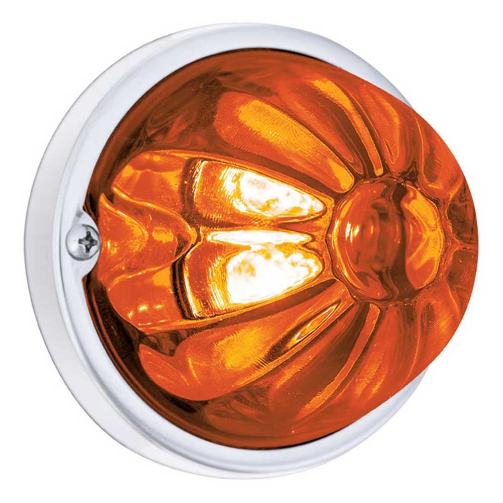 3-1/2" Glass Watermelon 4 LED Light Kit