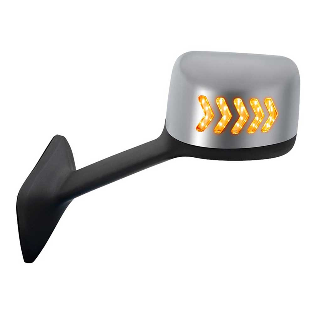 International LT 2018+ Hood Mirror Assembly with LED Sequential Turn Signal