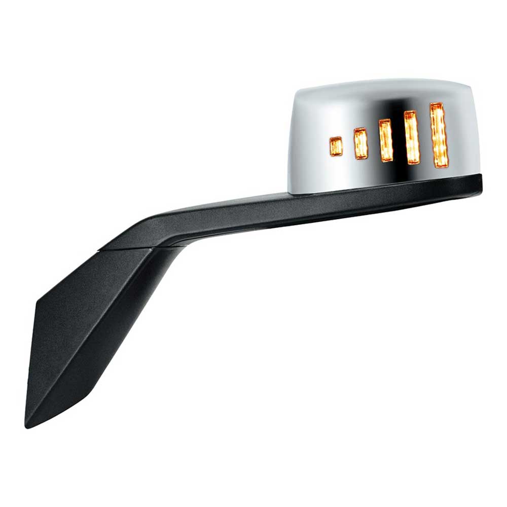 Volvo VNL 2018+ Hood Mirror Assembly with LED Lights