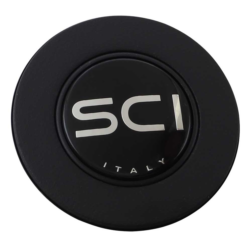 Magnetic Horn Button with SCI on Black Medallion