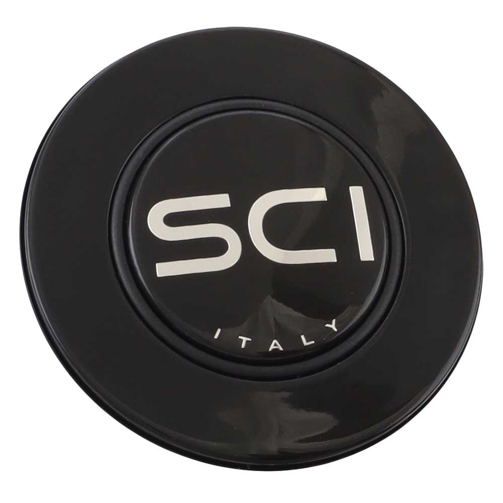 Magnetic Horn Button with SCI on Black Medallion
