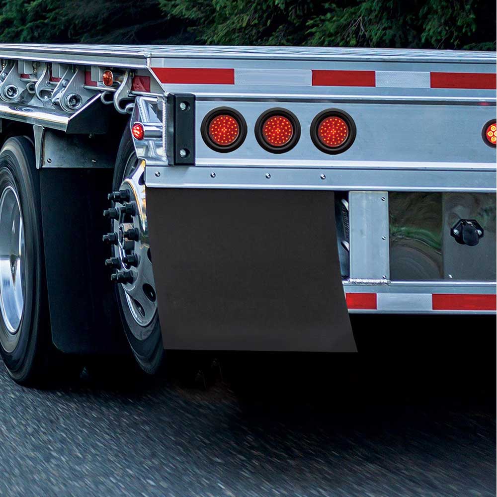 24"W x 24"L PROFLEX Black Mud Flap (EA)