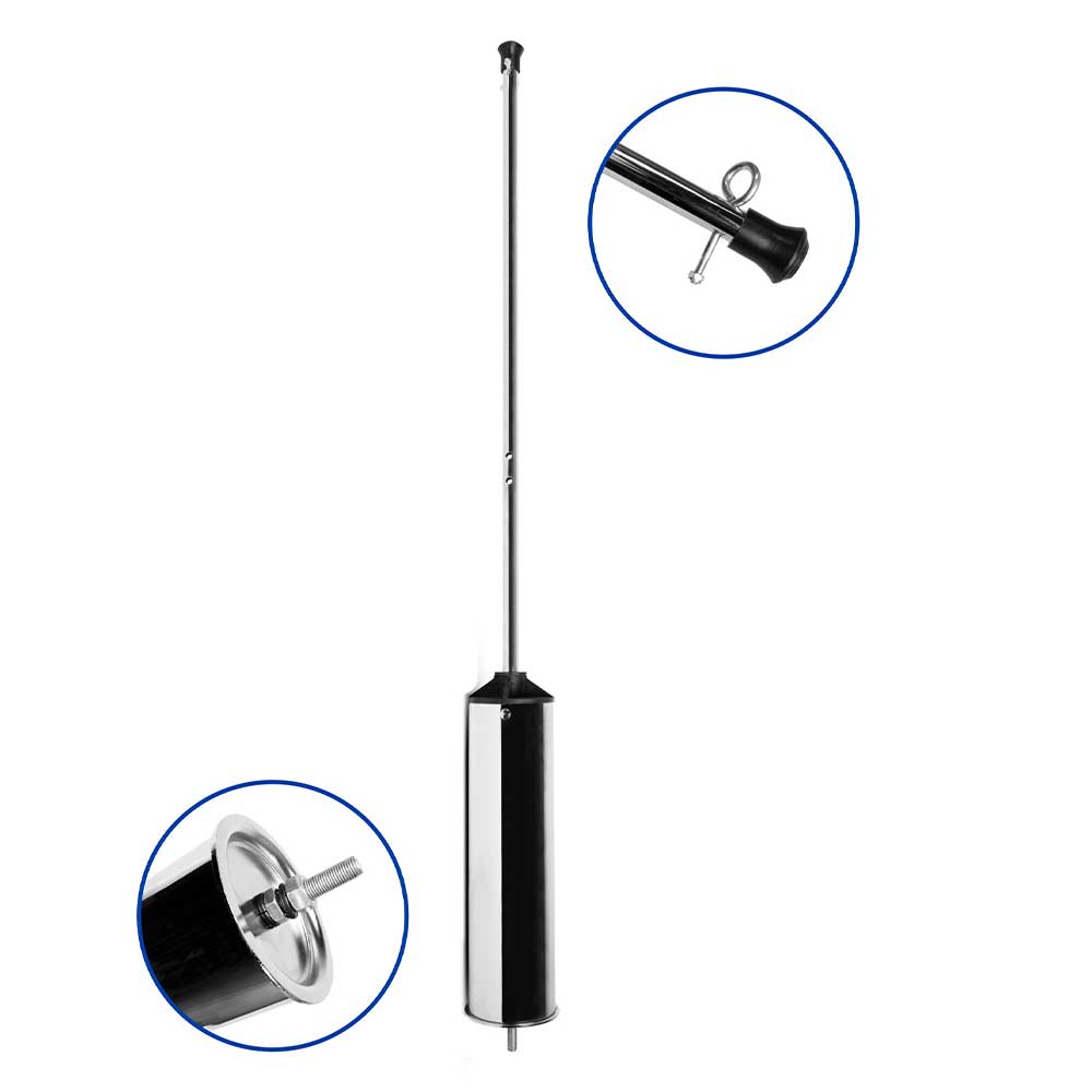 45" Heavy Duty Chrome Pogo Stick