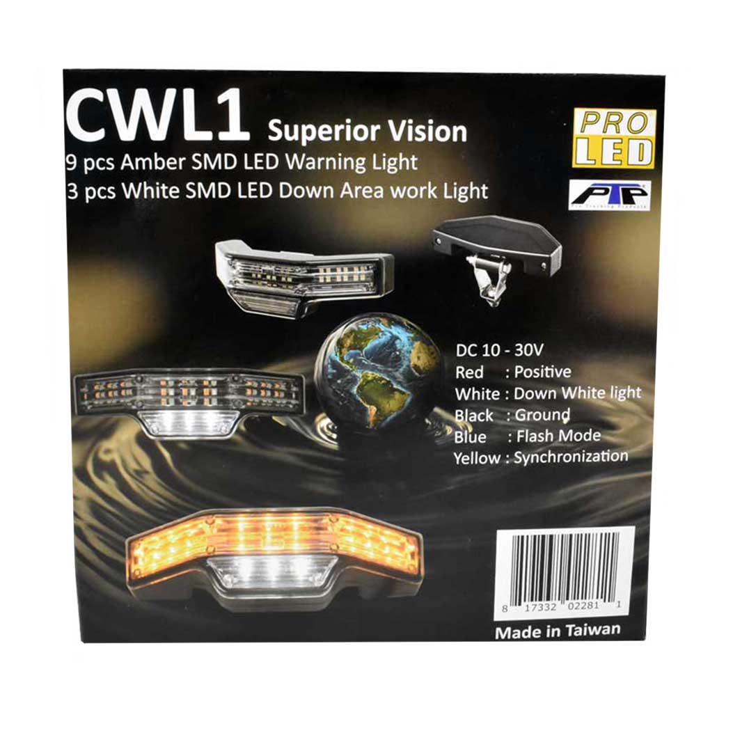 6-1/2" 180 ° LED Corner Warning Light