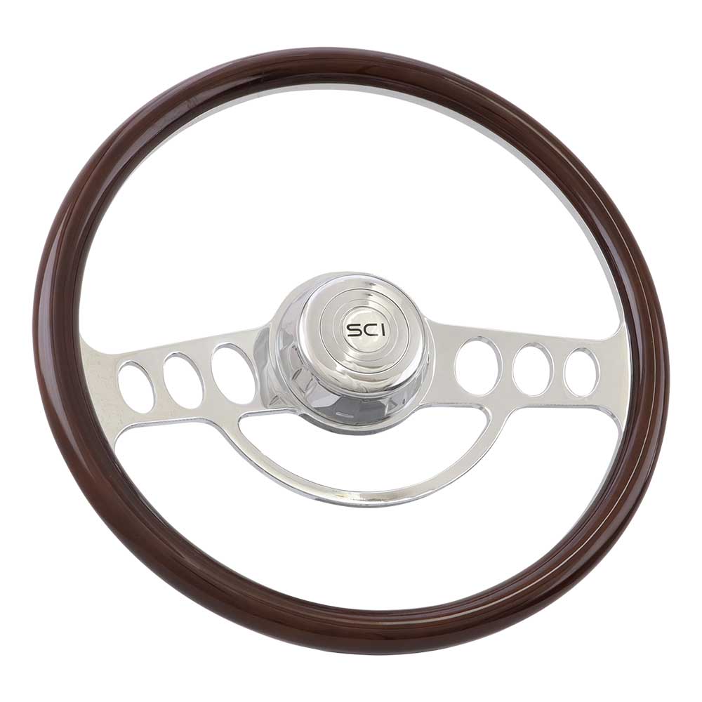 18" The Caddy 2-Spoke Steering Wheel
