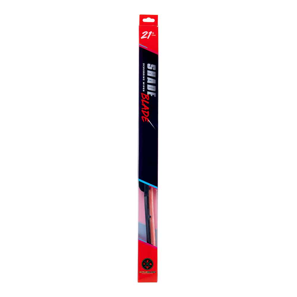 Scrubblade Red Silicone Shadeblade Wiper Blade